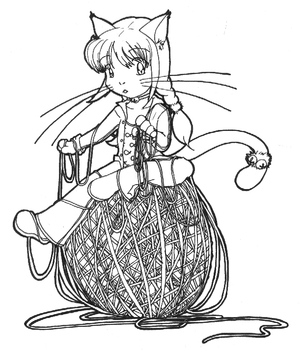 617x715 Giant Ball Of Yarn By Lezzy Cat