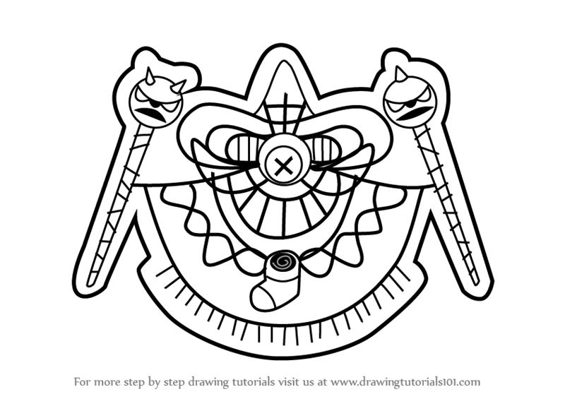 800x565 Learn How To Draw Yin Yarn From Kirby (Kirby) Step By Step