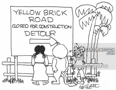 400x312 Yellow Brick Road Cartoons And Comics