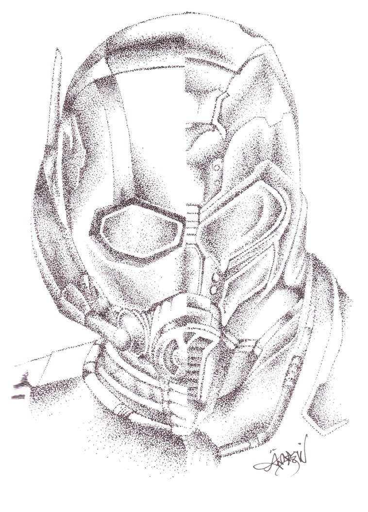 758x1055 Ant Man Yellow Jacket By Graphicsamurai