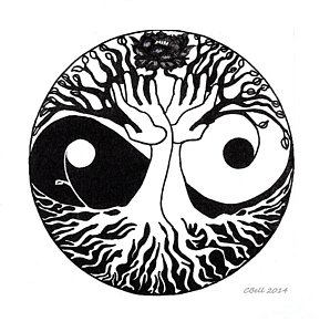 298x300 Yin Yang Drawings