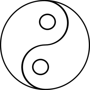 300x300 Blank Yin Yang Clip Art