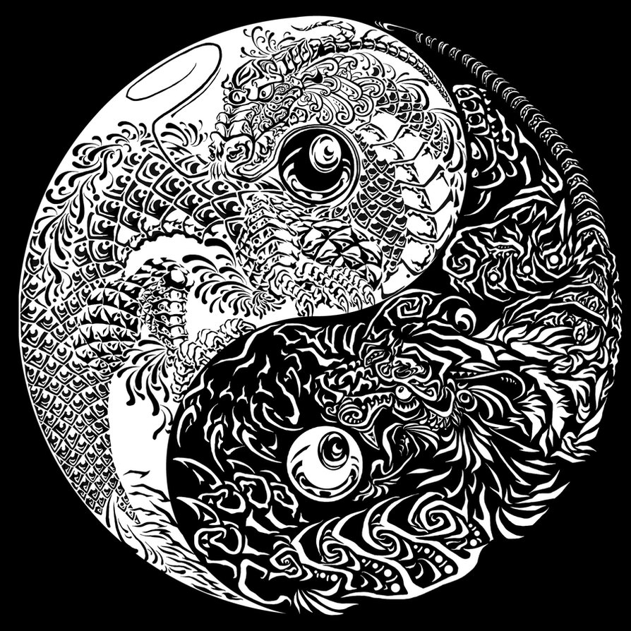 894x894 Yin Yang Lung Fu By Arnatornwolf