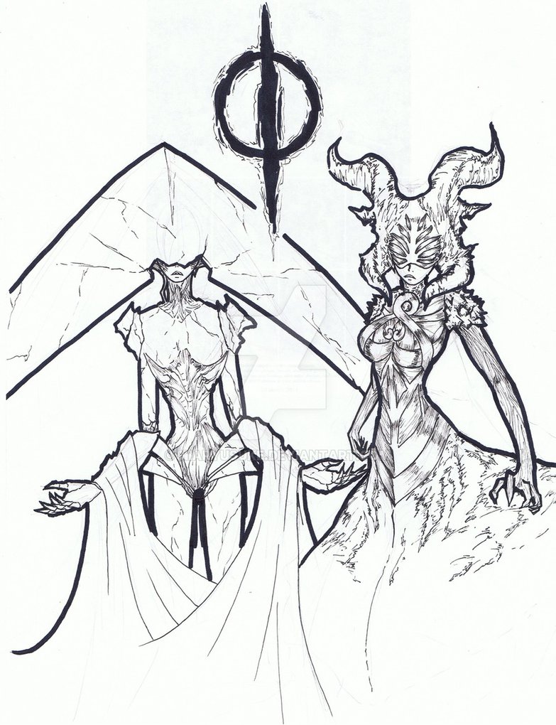 783x1020 Yin Yang Phyrexia By Niaryusuke