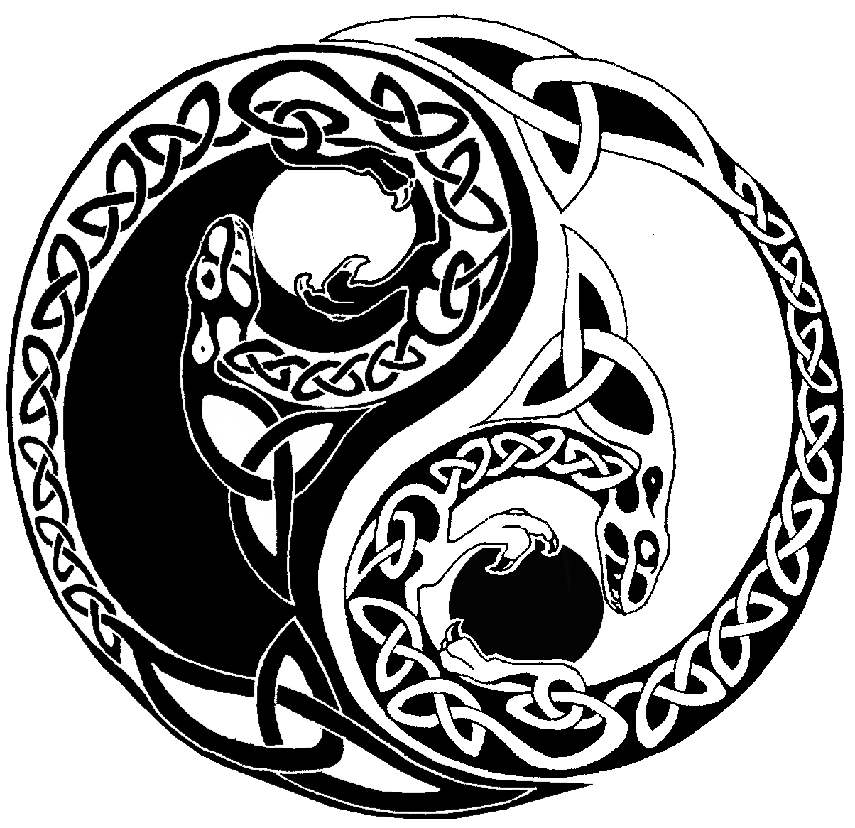 1204x1166 Celtic Knot Yin Yang