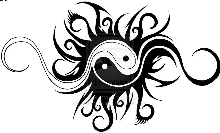 900x544 Ying Yang Tattoos, Designs And Ideas Page 14 Tattoo Ideas