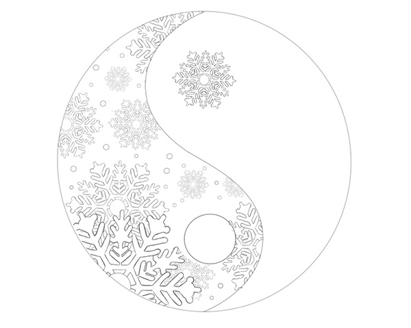 600x479 How To Create A Seasonal Yin Yang Illustration In Adobe Photoshop