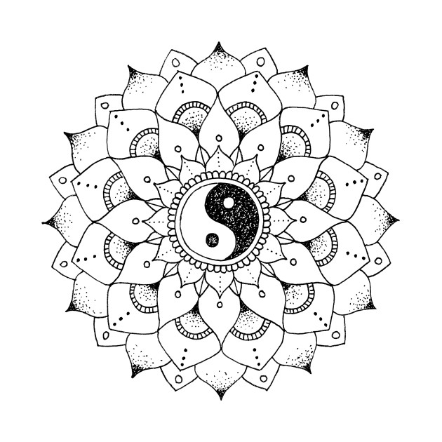 630x630 Yin Yang Mandala