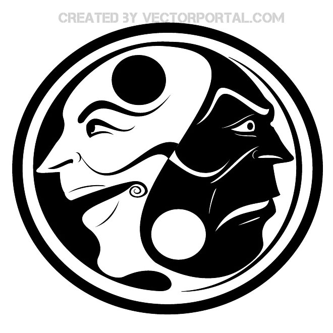 660x660 Yin Yang Vector