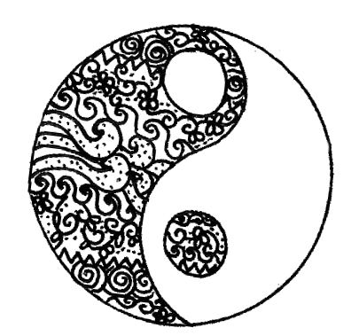 405x379 Yin Yang Sign Discovered By Tumblr Lt3 On We Heart It