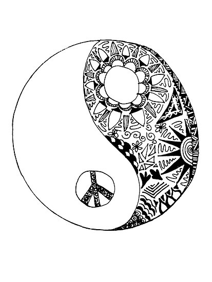 413x550 Ying Yang Tattoo