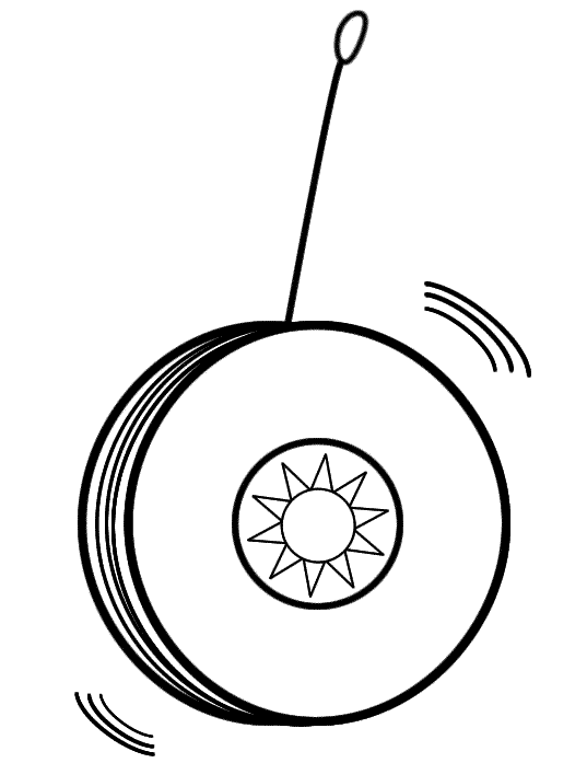 537x697 Yoyo Coloring Page Yo Yo Coloring Page Free Printable