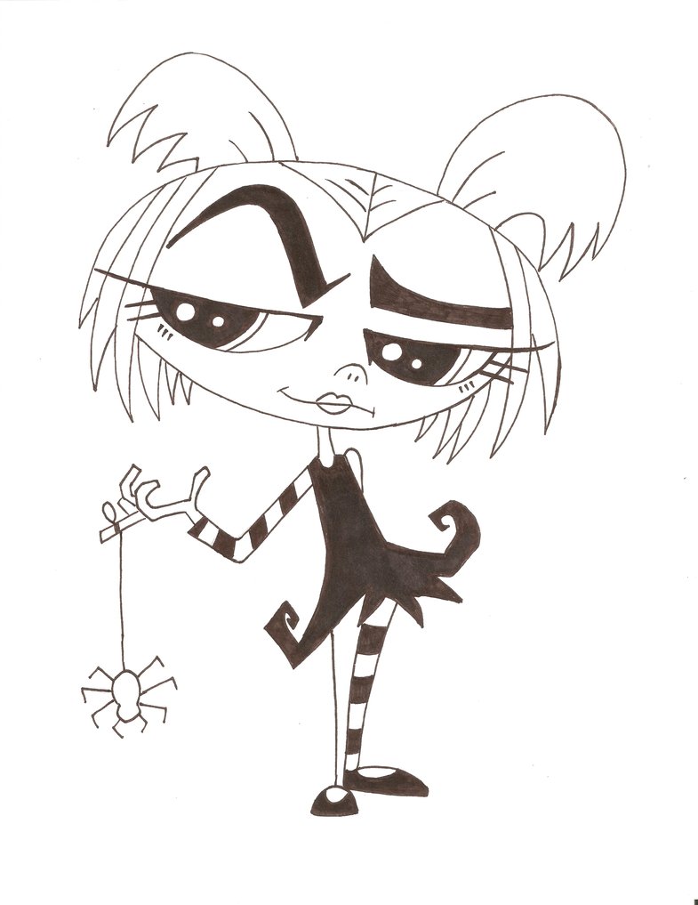 785x1017 Creepie Creecher And Her Yoyo By Jackiephantom13