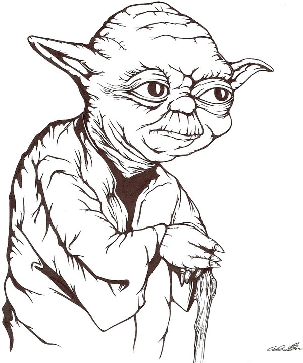 600x718 Yoda By Aborgen