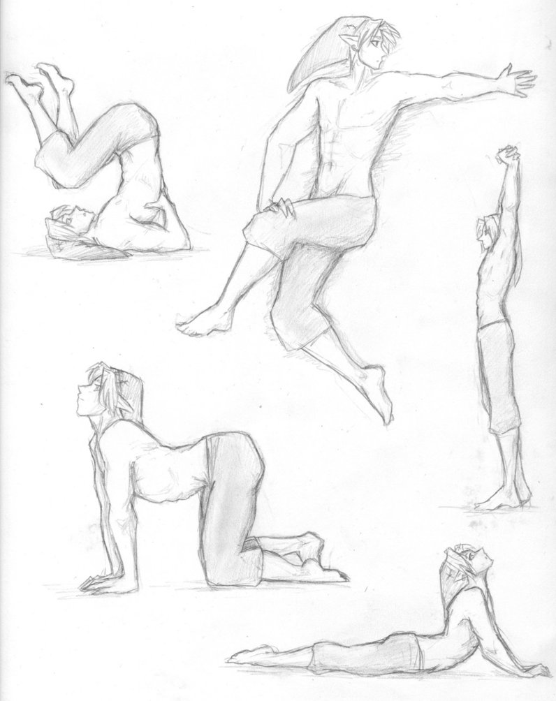 796x1004 Link Doing Yoga By Kinsara
