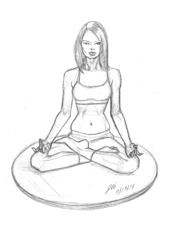 600x770 Yoga Girl 111714 By Jrmurray76