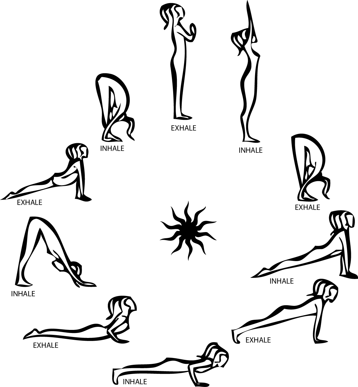 1162x1254 Image Result For Line Drawing Breathing Png Yoga Girl