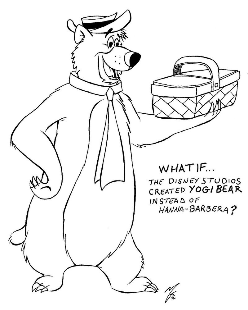 800x998 What If Yogi Bear Was Created