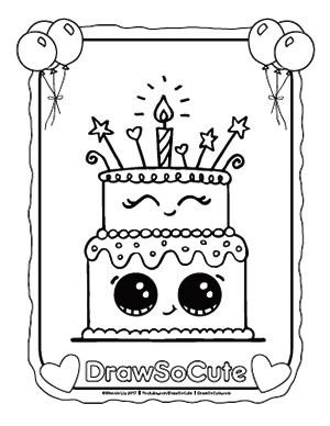 300x388 More Free Coloring Pages Draw So Cute