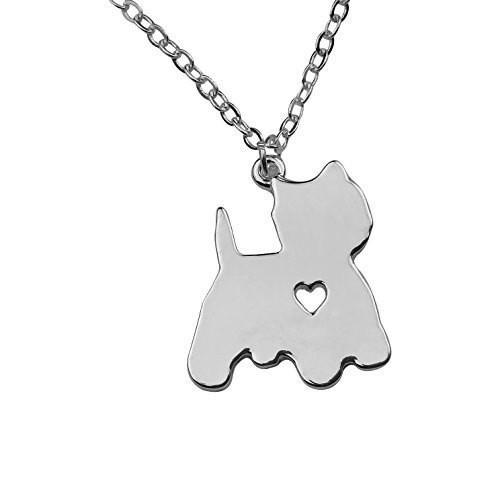 500x500 Silvertone I Love My Dog Lover Heart Outline Yorkie Yorkshire