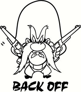 264x300 Yosemite Sam Vinyl Decal Sticker Ebay