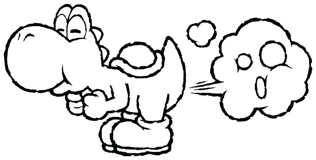 1024x518 Yoshi Coloring Pages To Print Coloring Pages To Print Super