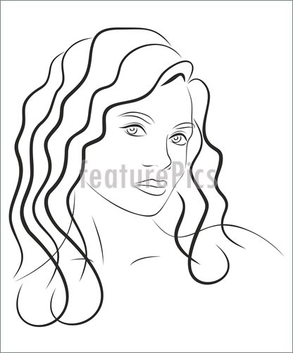 416x500 Fine Art Young Woman's Face 5