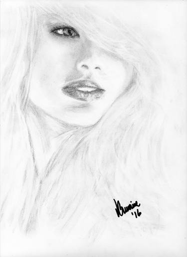 375x516 Young Woman Drawings For Sale Saatchi Art