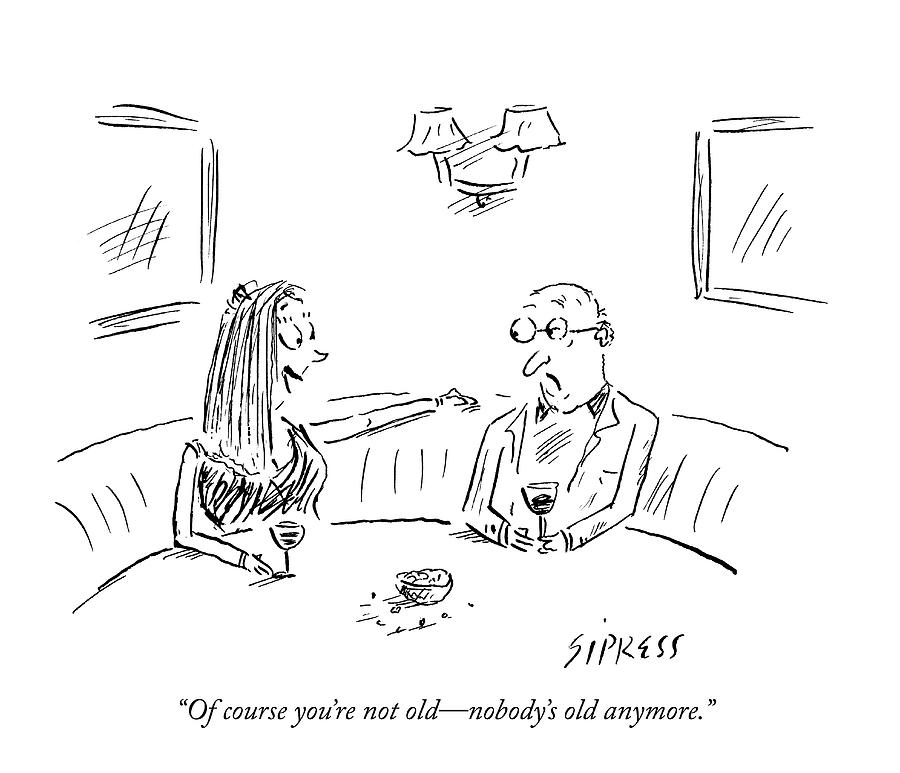 900x773 Young Woman To Older Man By David Sipress