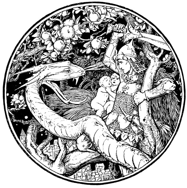 600x604 Mythical Dragon Drawings