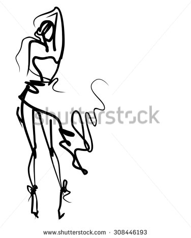 376x470 Vector Stylish Original Hand Drawn Graphics With Beautiful Young