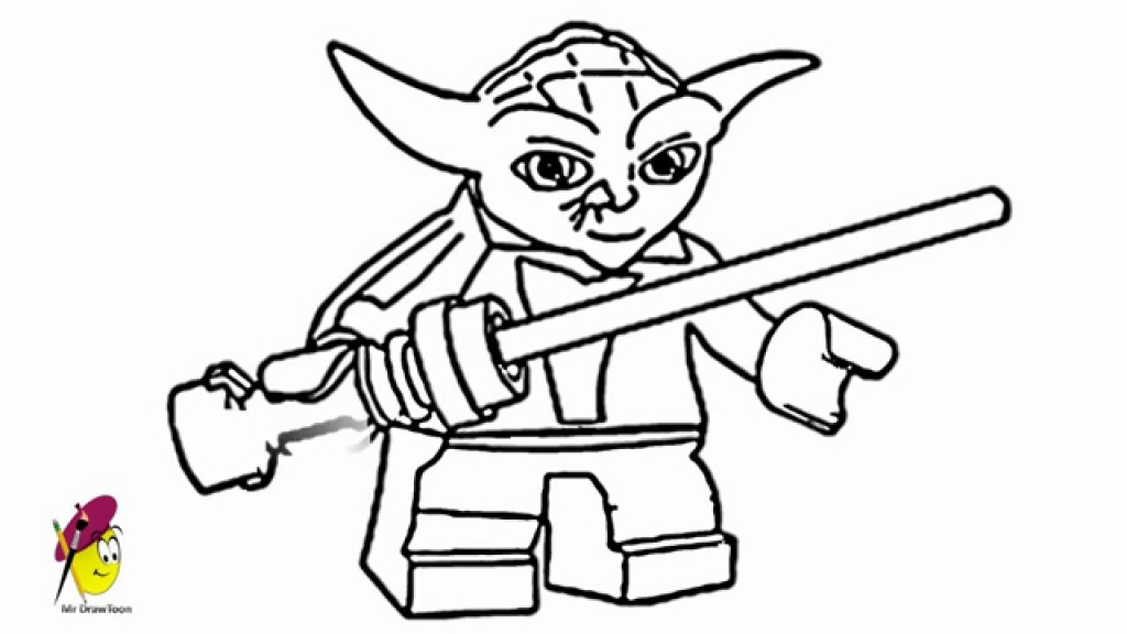 1024x576 Star Wars Drawings Yoda Lego Star Wars Hero How To Draw Yoda