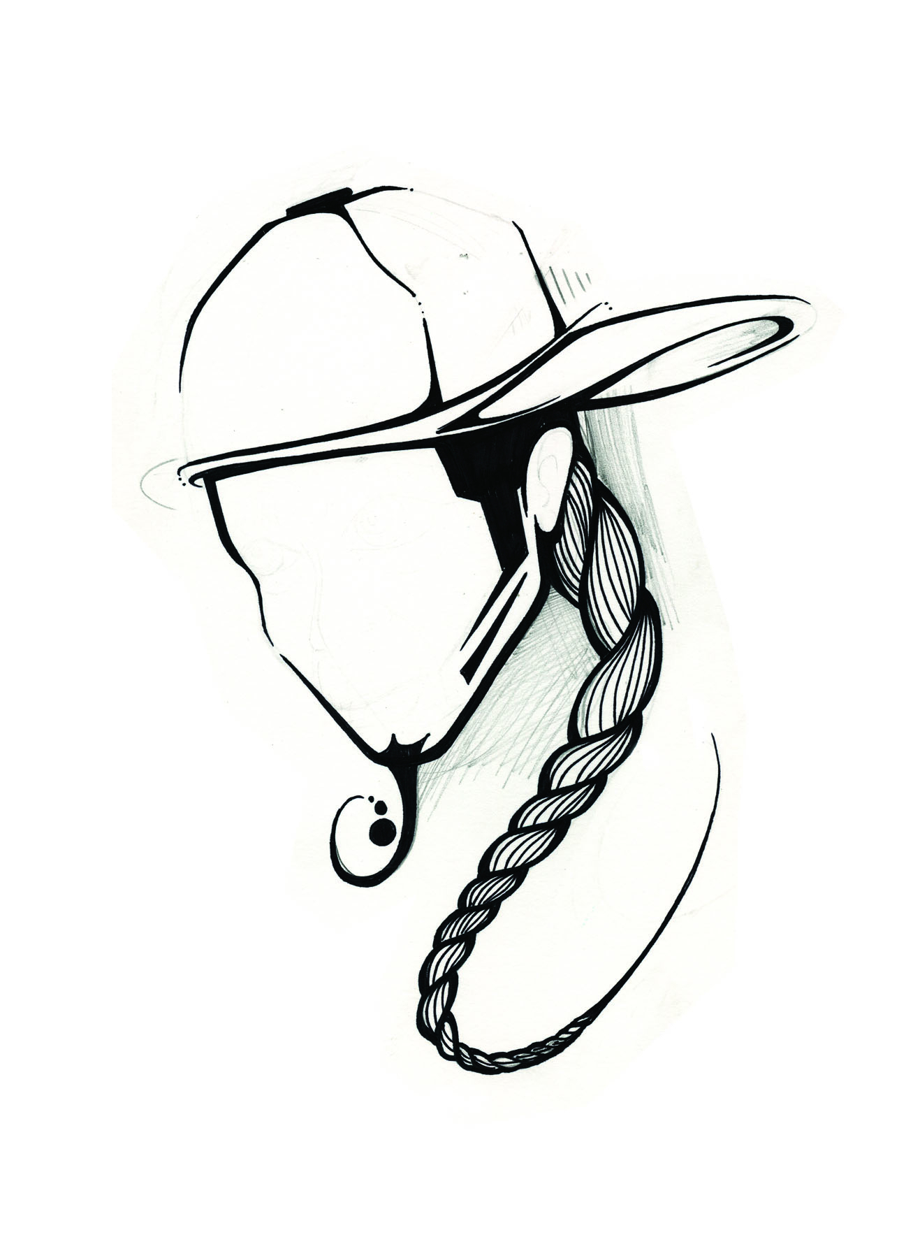 1307x1800 Graffiti Face Drawings