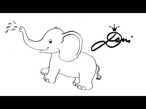480x360 The Best Zoo Drawing Ideas On Easy Elephant