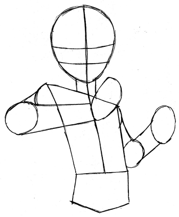 350x426 How To Draw Yami From Yu Gi Oh With Easy Step By Step Drawing