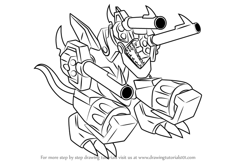 800x567 Learn How To Draw Barrel Dragon From Yu Gi Oh! Duel Monsters (Yu