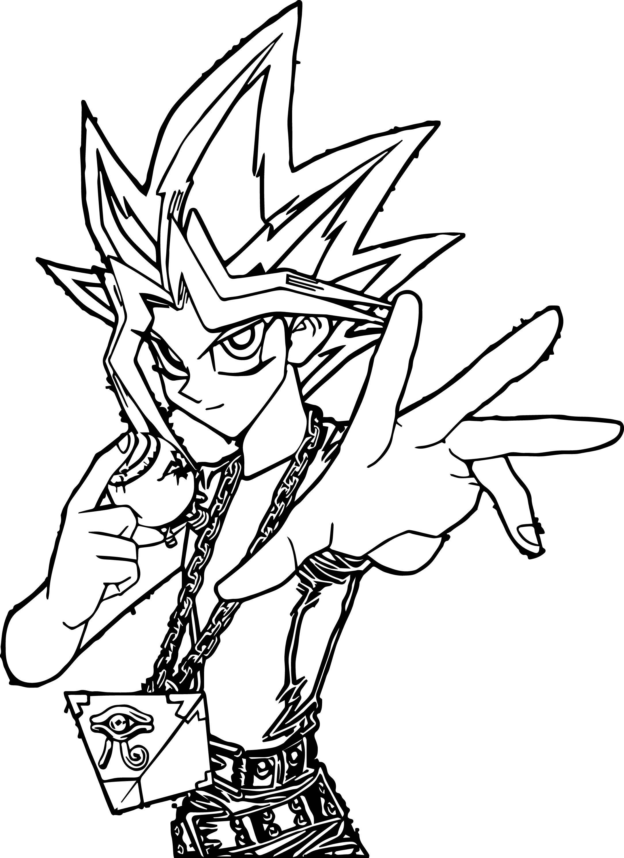 2168x2980 Yugioh Challenge Time Coloring Page Wecoloringpage