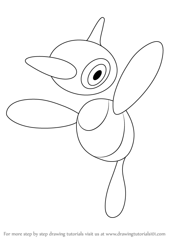 598x844 Learn How To Draw Porygon Z From Pokemon (Pokemon) Step By Step