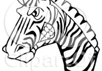 200x140 Inspirational Zebra Head Cartoon How To Draw A Cartoon Zebra Step