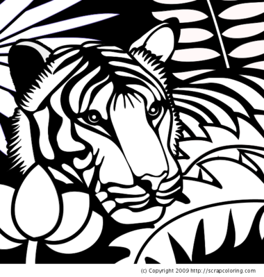 380x399 Zebra Head Coloring Page