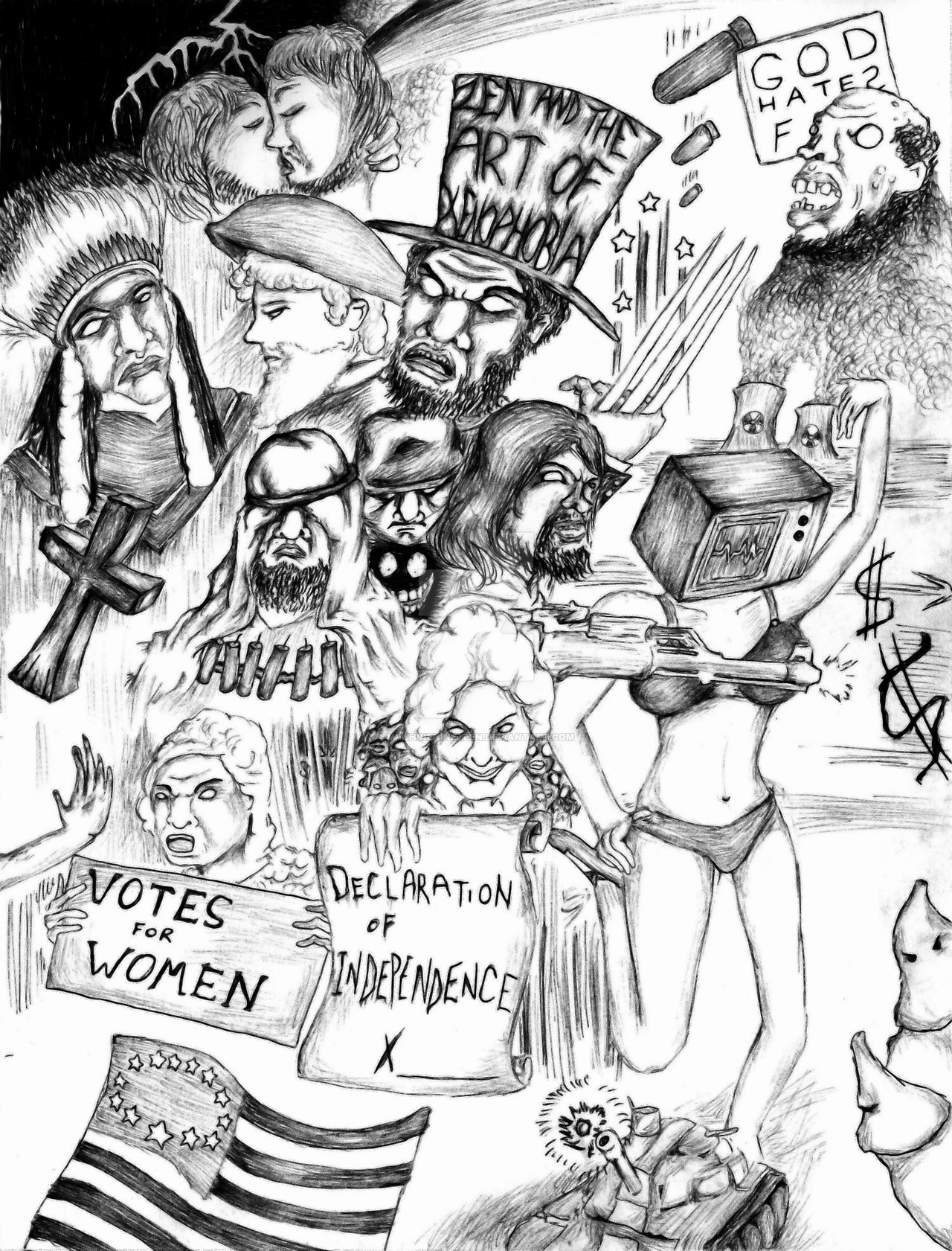 1280x1681 Zen And The Art Of Xenophobia By Machinenineteen