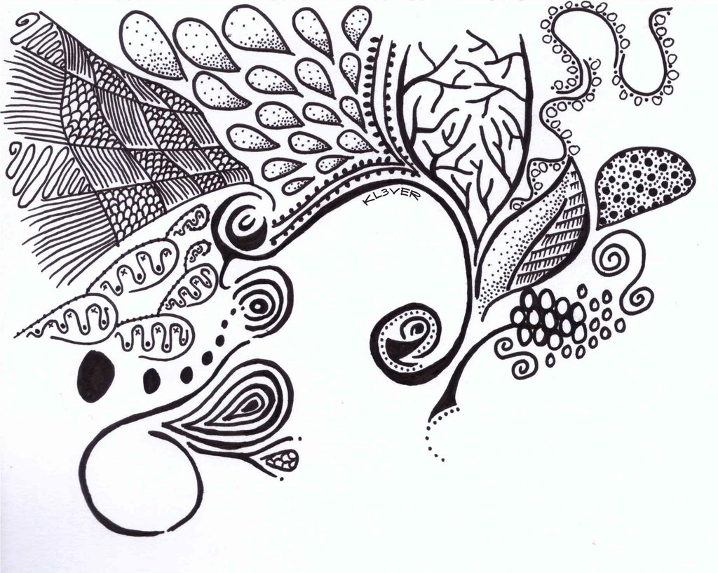 1024x817 Zen Drawing By Kl3ver