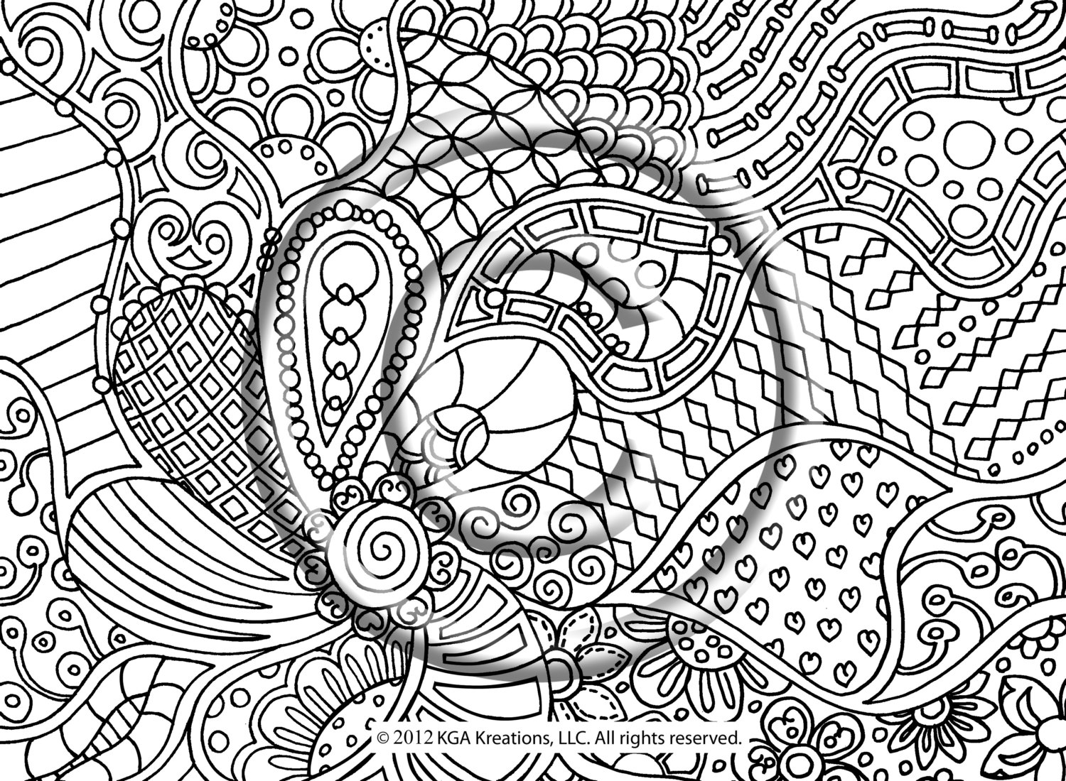 Zendoodle Drawing at GetDrawings | Free download