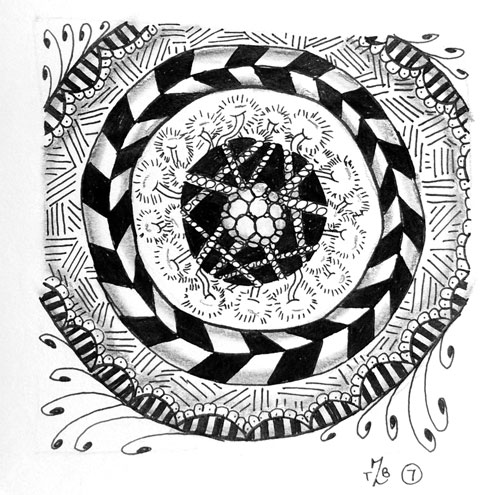 500x495 Zentangle A Few New Drawings To Help A Quilter Out The Bored Zombie