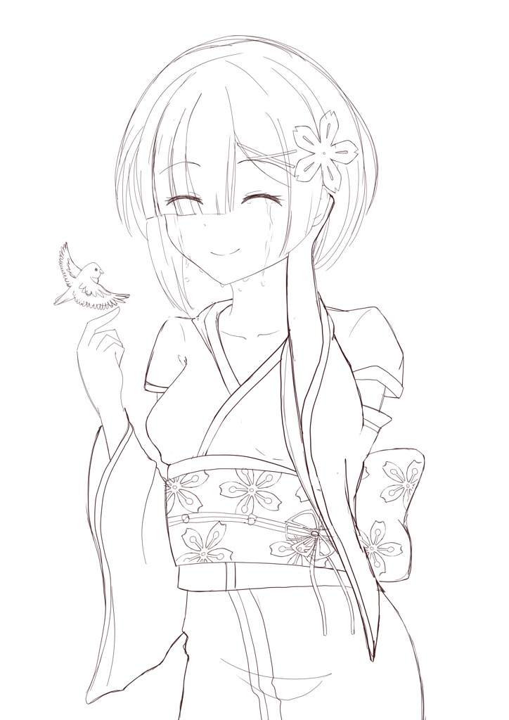 724x1024 Rem Drawing ~ Rezero Anime Amino