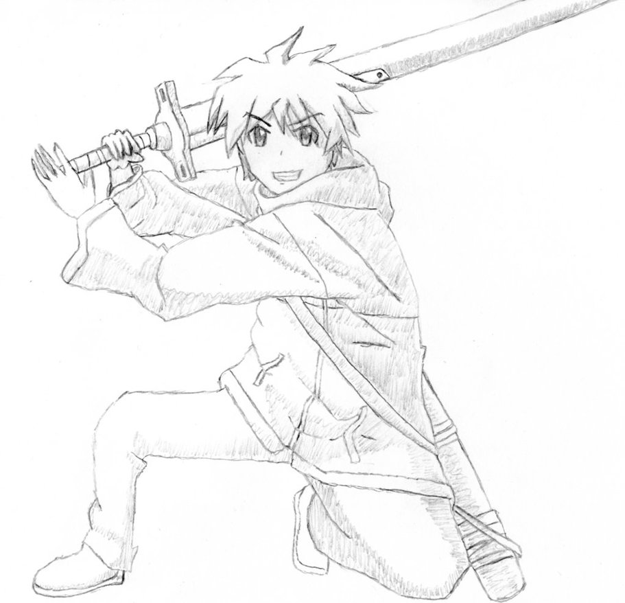 911x878 Saito From Zero No Tsukaima By Diogozz