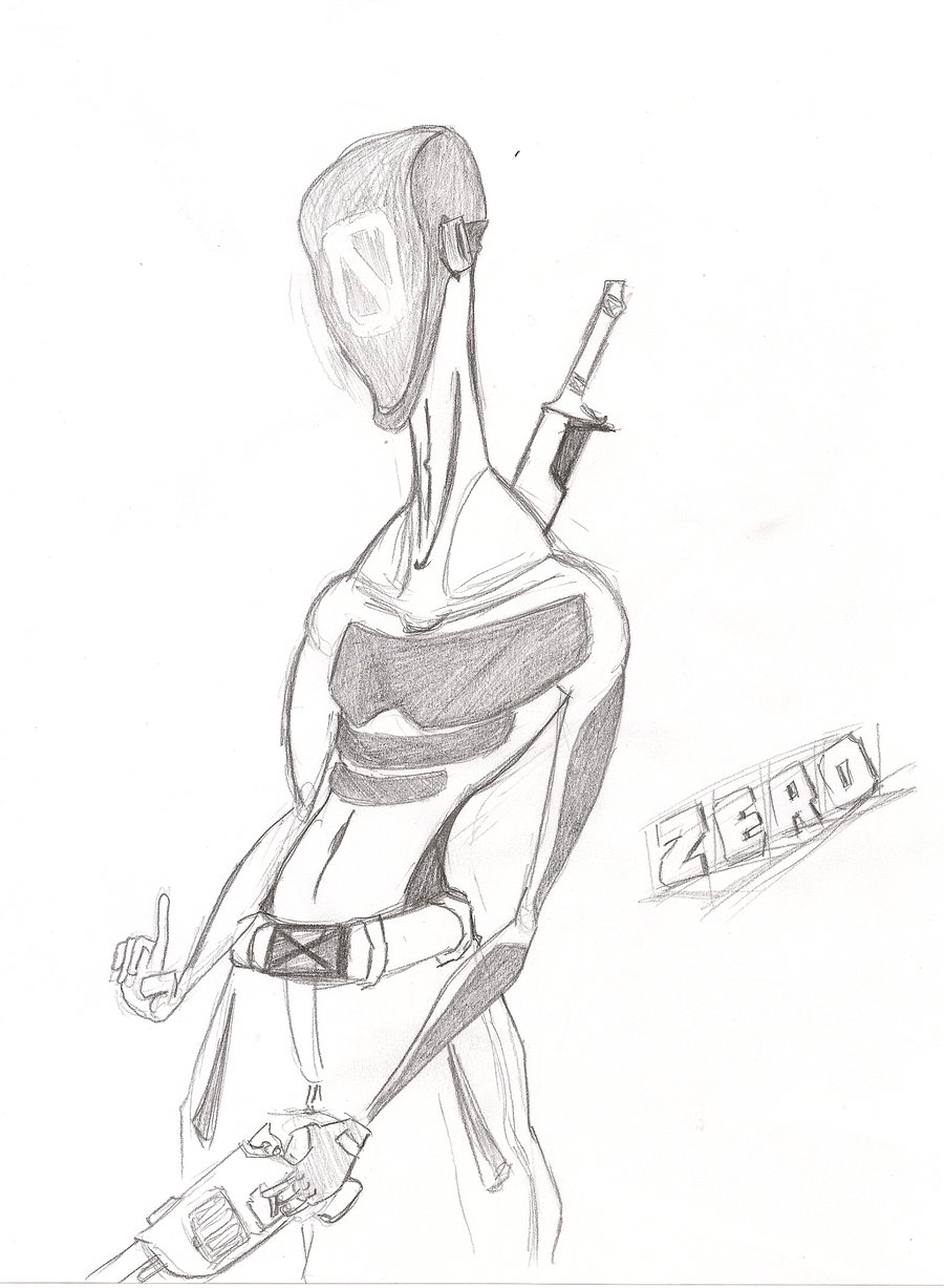 900x1227 Borderlands 2 Zero By Kongsultan