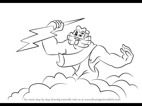 480x360 How To Draw Zeus From Fantasia