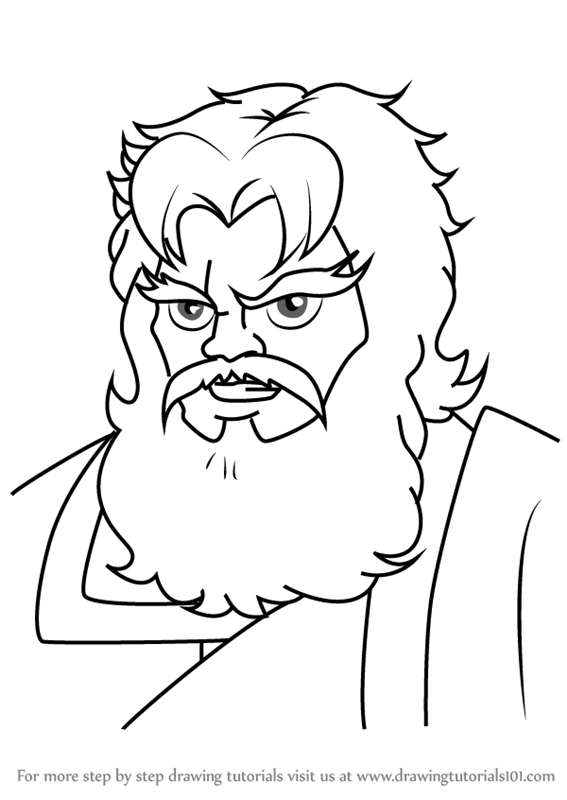 567x800 Learn How To Draw Zeus From The Super Hero Squad Show (The Super