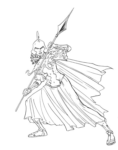 400x510 How To Draw A God Or Goddess By George O'Connor